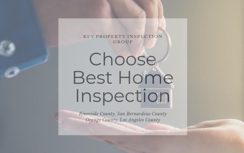 Choose best home inspection