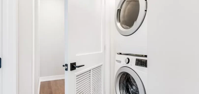 Stackable Washer and Dryer Closet Ideas That Work