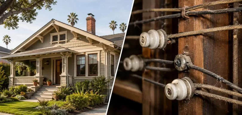Older California Homes: Knob-and-Tube Wiring Risks
